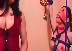 Raunchy MILFs lesdom kinky thrilling porn story