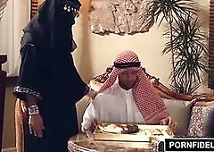PORNFIDELITY - Nadia Ali Rough Muslim Punishment Sex
