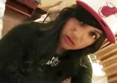 Hot girl Shemale sucks and gets fucked scene 2