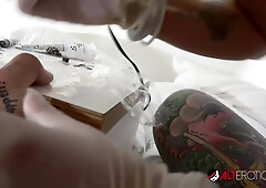 Fucks And Tattoos Sascha - Mara Martinez And Sascha Ink