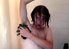 Scrubbing My Feet And The Rest Of My Body