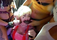 Krystal Davis - Birds Of Prey Girl Gangbang Of Harley