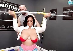 Ashlyn Peaks is a large titted brunette hair who loves to have hardcore sex with her personal coach