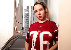 Hot Laundry Room Vibes She Gets Naughty While Doing Chores