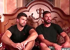 Hairy gay flip flop with cumshot