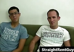 Super hot hetero guys doing gay sex