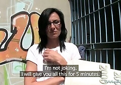 Dark hair and wearing glasses, I spotted Laura walking across the square in the City. I immediately approached her and told her that she should seriou