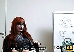 Loan4k. fat hooter weird woman rides a cock for a excursion loan