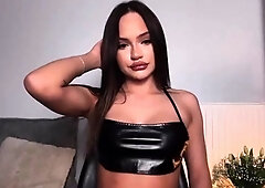 Amateur super hot brunette masturbating 1 mp4