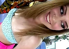 Lustful tranny Venus Lux drills pussy