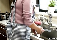 After such a sensual cunnilingus lovely hottie Mirei Yokoyama gives good head