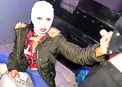 Wild Ride with Indonesian Hitchhiker: Sexy Van Sex & Messy Facial!