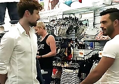 Fuck in Apparel Store