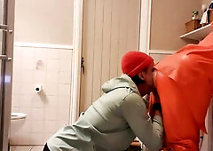 Booty anal drilling and fingering mother I'd like to fuck in rainwear and rubber boots