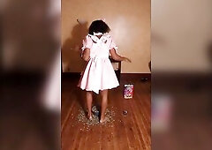 Crunching Blue Raspberry Trix!!!!!