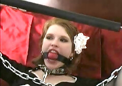 Solo fetish hoe toys her pussy with cucumber and loves it