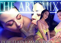 It's a three-some u won't forget! two hawt Spanish stepmommies and one large thick dick. From constricted cunts to unfathomable mouths, cunt