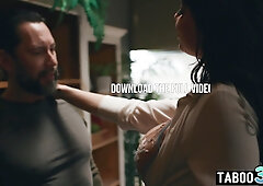 Naughty latina MILF fucked roughly