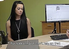 Rich Miss Gets On Her Knees And Blows Dick Of Bank Manager