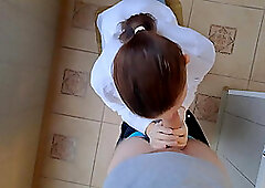 Young russian doctor gave me a blowjob at the appointment! (ASMR POV)