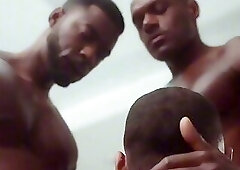 Gay Sandwich: Rhyheim Shabazz, Marlon Costa & Gabriel Antonio Anal DP