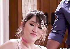 Lena Moon shows up at her ally Ariel Demures, and shes looking MIGHTY pleased about smth. That Babe had a date final night with a sizzling-sexy gentle