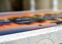 Cute brunette teen ho Natalie Monroe facialed by big cock