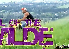 Austin wilde in quad bike