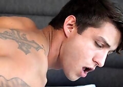 GayRoom - Elliot Finn riding big dildo