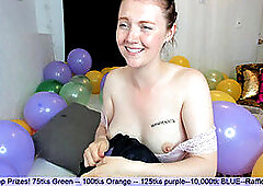 Mummy, balloon fetish, milf