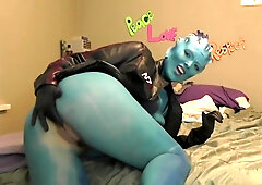 Liara the Asari from Mass Effect