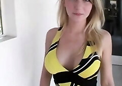 Massive Ebony Rod Pounds Breasty Golden-haired's G Spot