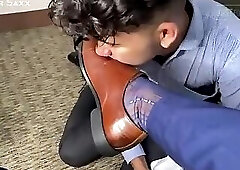 My dirty boss want punish me