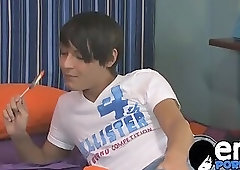 Bedroom anal with emo twinks Brice Carson and Trey Korbin