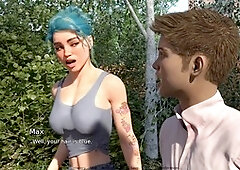 Juliette is no ordinary girl - outdoor stroll with my unique futa girlfriend Maayon Plays