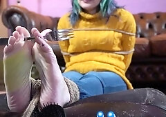 Naughty amateur teen has a voyeur fetish