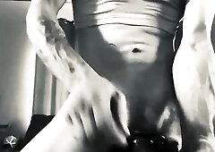 Ebony and White