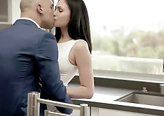 Tenant Ariana Marie fucked in her ass by landlord