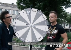 HITZEFREI Large tit German mother I'd like to fuck Sina Velvet screwed in the gym