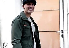 Selinah, a cute blond, devours a gorgeous weenie