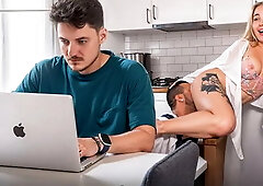 Husband is Out: Time to Fuck a Stranger Plumber