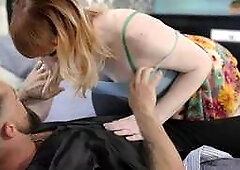 Athletic body, deep-throat