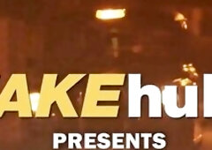 I saw Sophia Laure by the river and thought she was a very pretty girl, so I approached her and started a conversation. Sophia, a native of France, sp