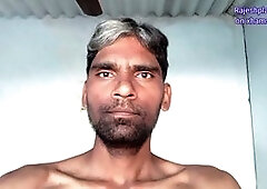 Rajeshplayboy993 strokes his meat in the kitchen and shoots his load