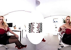 Angel Wicky VR Porn: Sexy CEO Letting Off Steam - VirtualTaboo