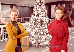 My pleasure with big boobs mummy in a visual novel adventure