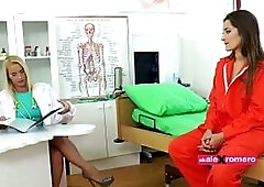 Creampie in Jail's Hospital with inmate, Doctor & Guard (short) V.two