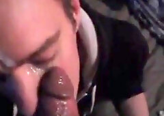 White boy wants to eat black cum