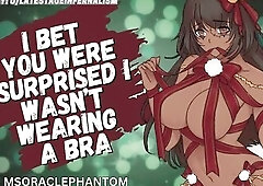 [F4M] Your Superlatively good Ally’s Breasts and an Unattractive Christmas Sweater