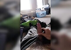 Edging until I go camping. Hard dong just wishes to cum